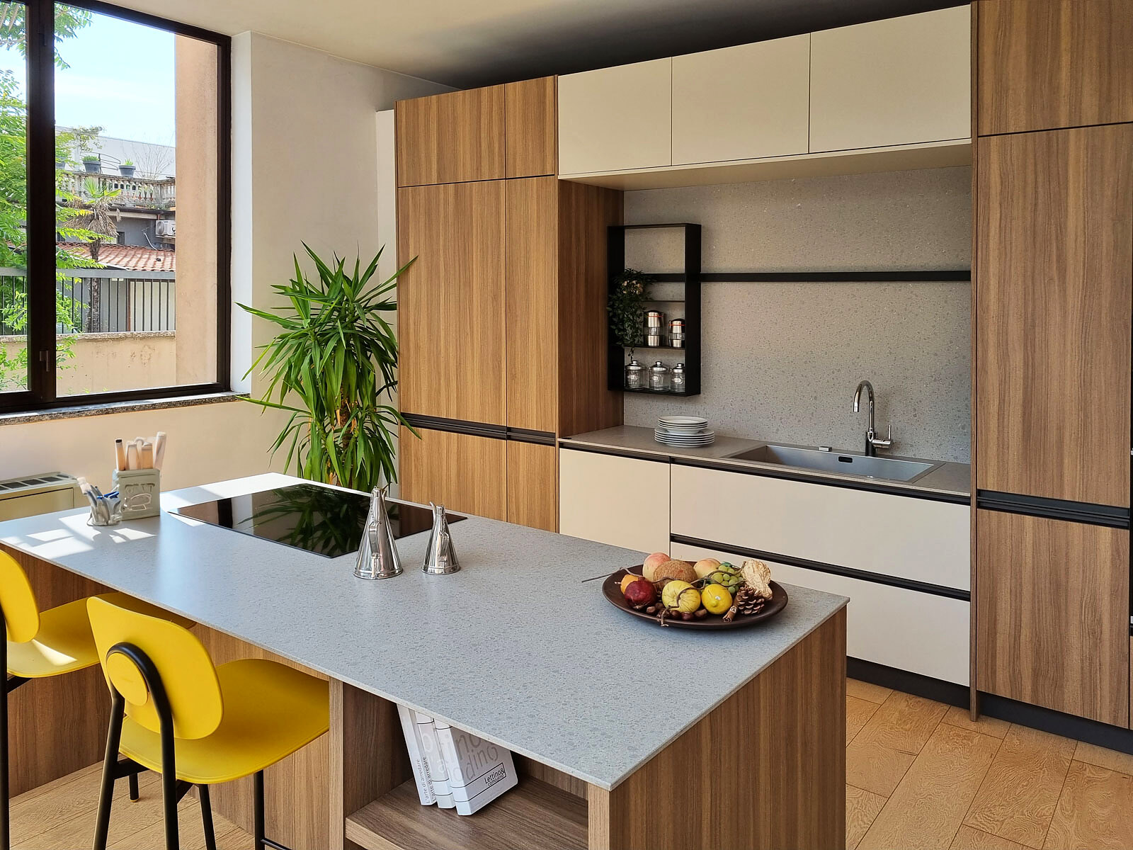Meteor Cold Zero surface in a real kitchen setting
