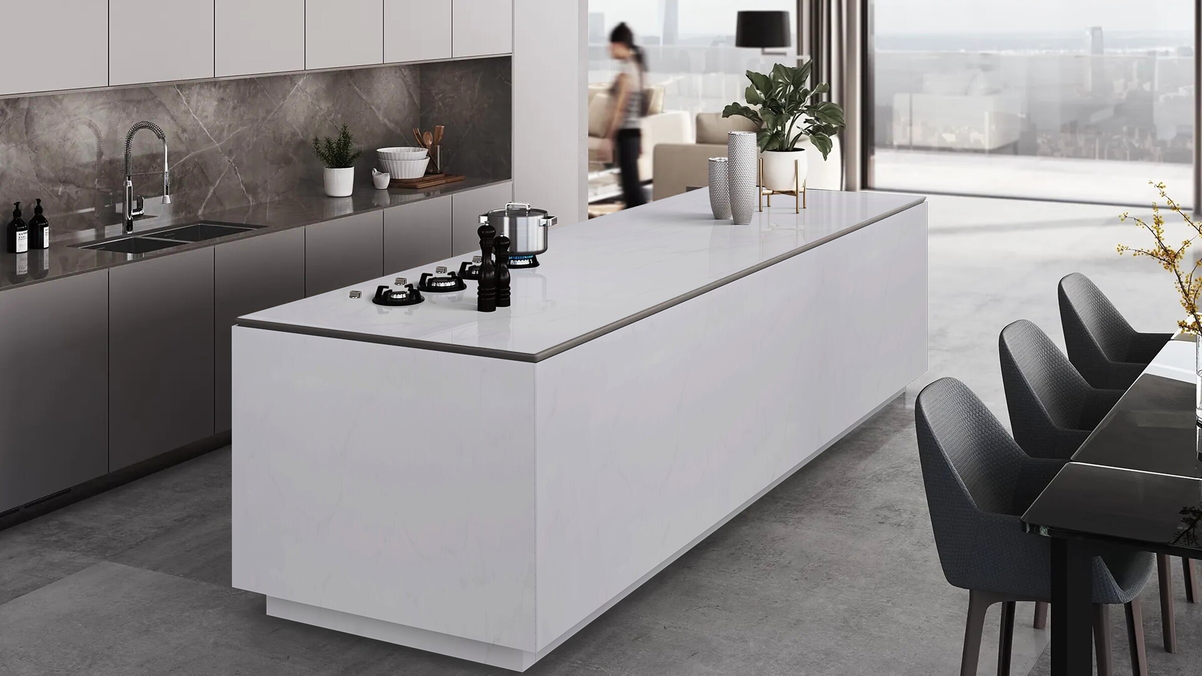 Carrara White Zero view 4